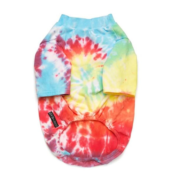 LoveThyBeast Tie-Dye Dog Tee NWT XL - Picture 2 of 5